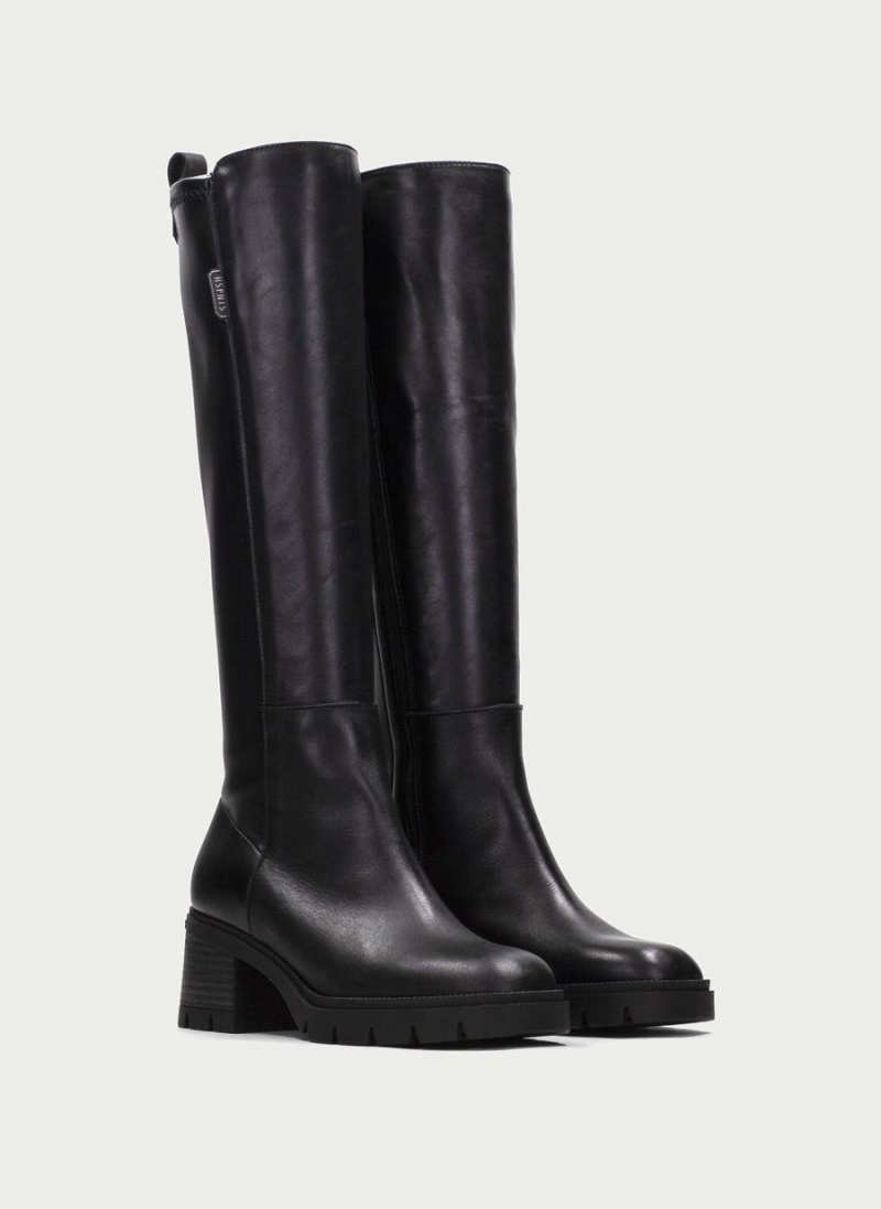 Hispanitas Everest Ženske Knee-high Boots Crne | YYR7174AC